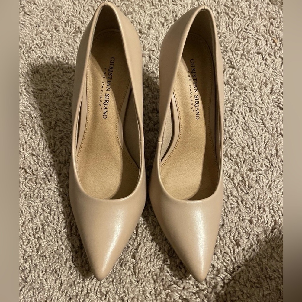 Christian Siriano Women's Nude Pumps Size 8.5 - Picture 3 of 4